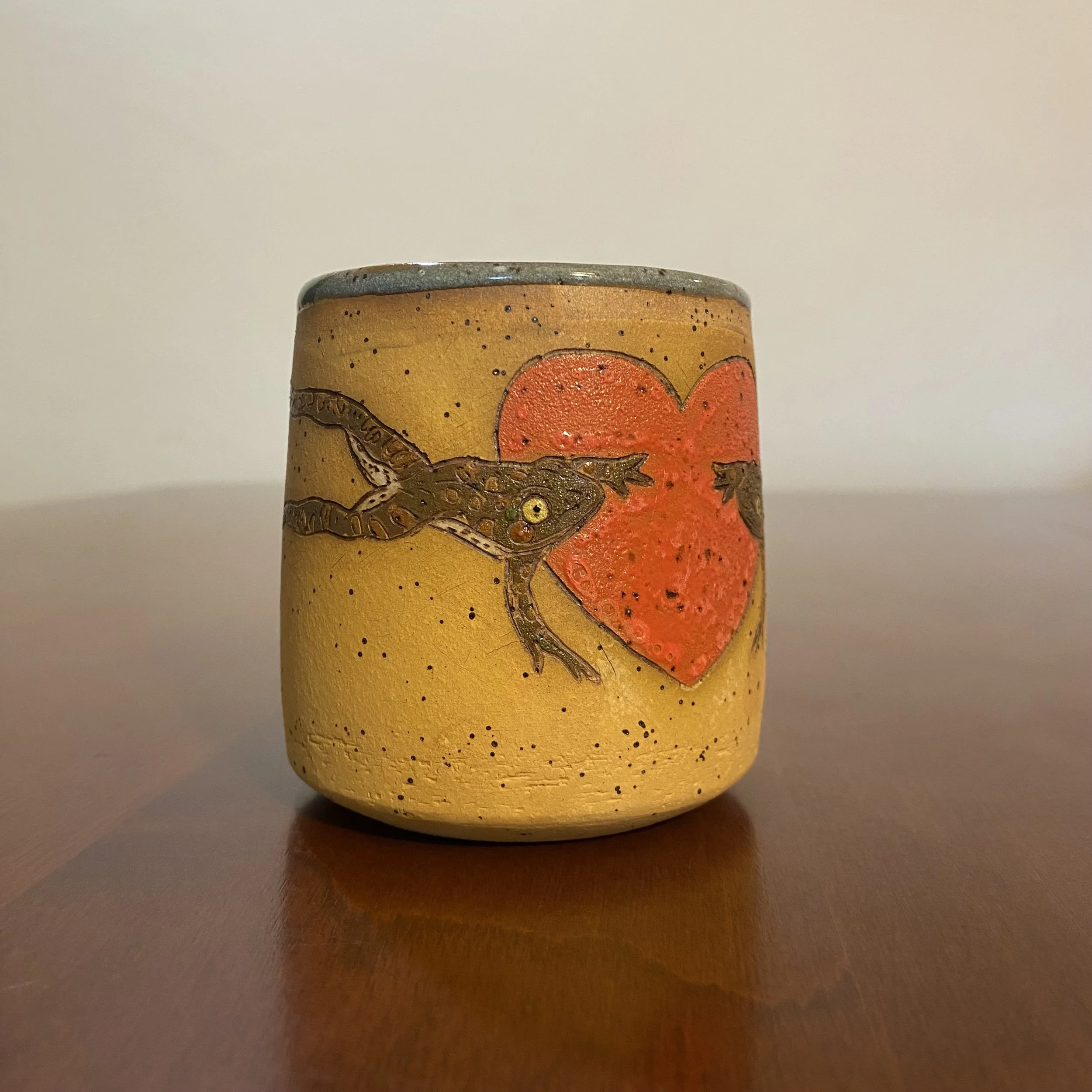 Leopard Frog Love Mug #2 (Second)