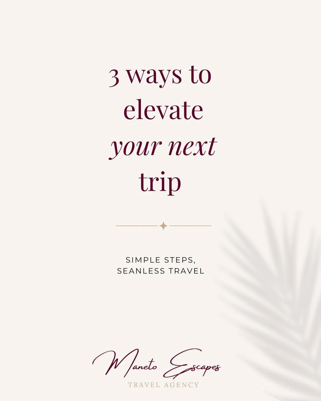 Luxury travel isn&rsquo;t just about where you go&hellip; it&rsquo;s about how it feels. ✨

From choosing the perfect season to curating the right experience, the smallest details make the biggest difference.

Or simply&hellip; let me handle everythi
