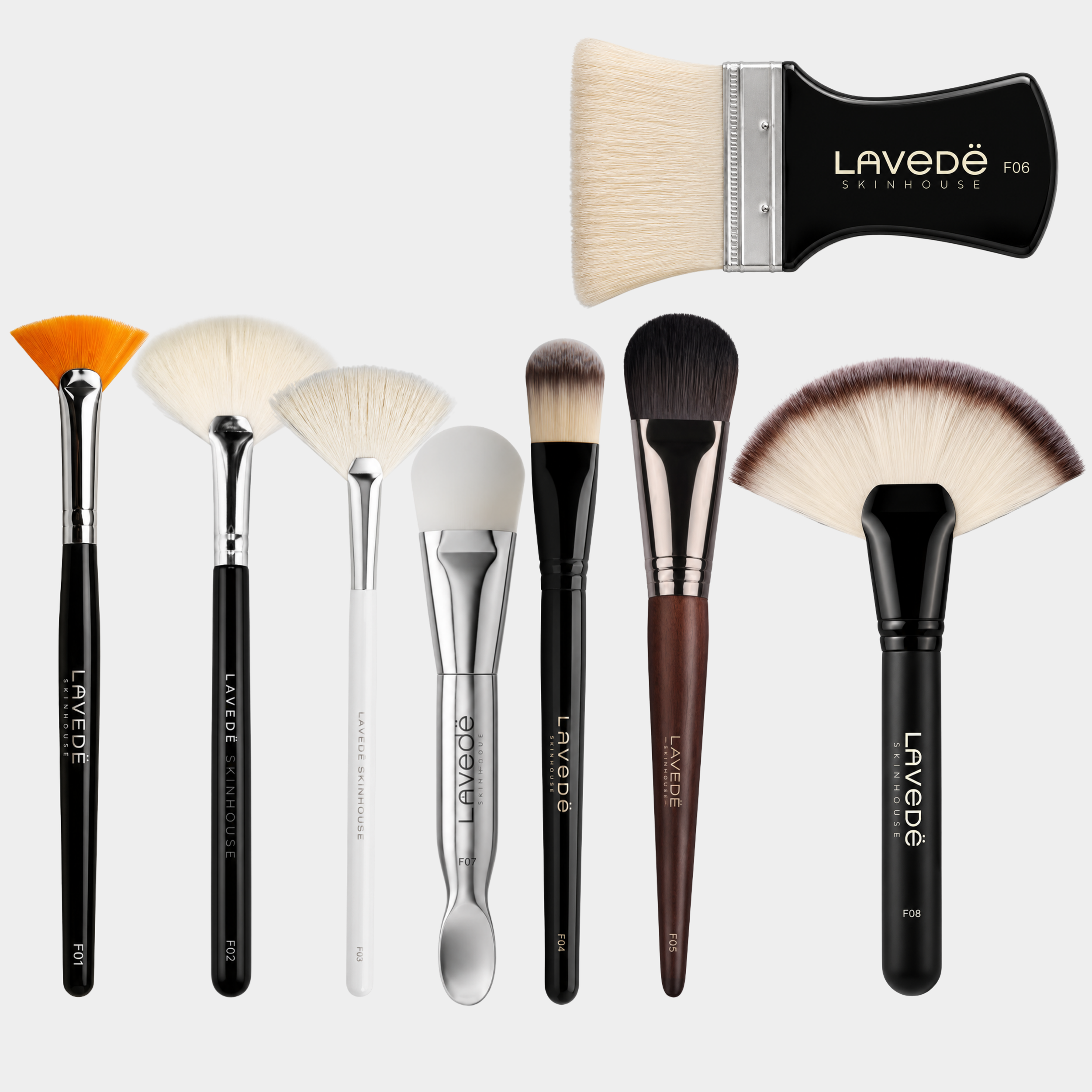 The LAVEDË PRO-FESSIONAL BRUSH SYSTEM