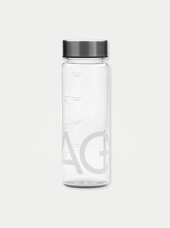 AG1 Glass Water Drinking Bottle