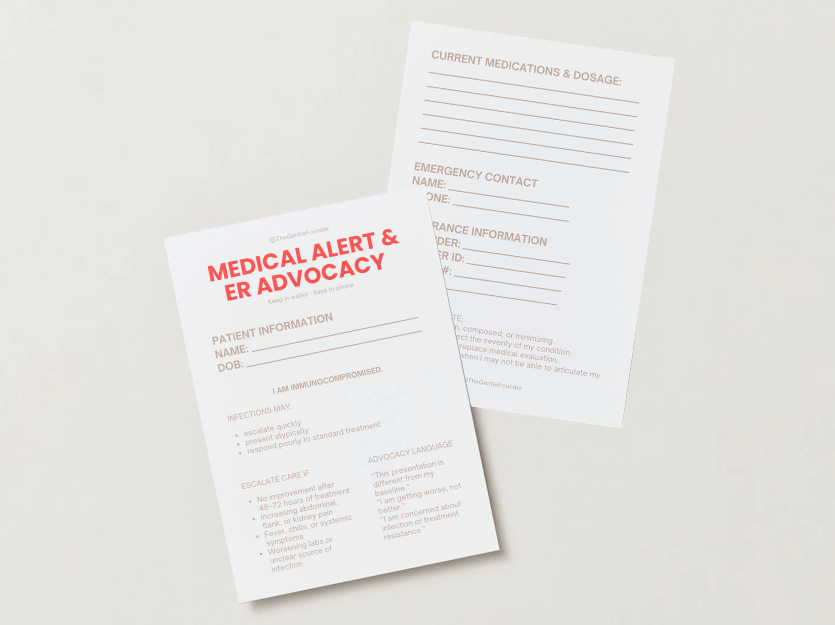 Emergency Medical Card