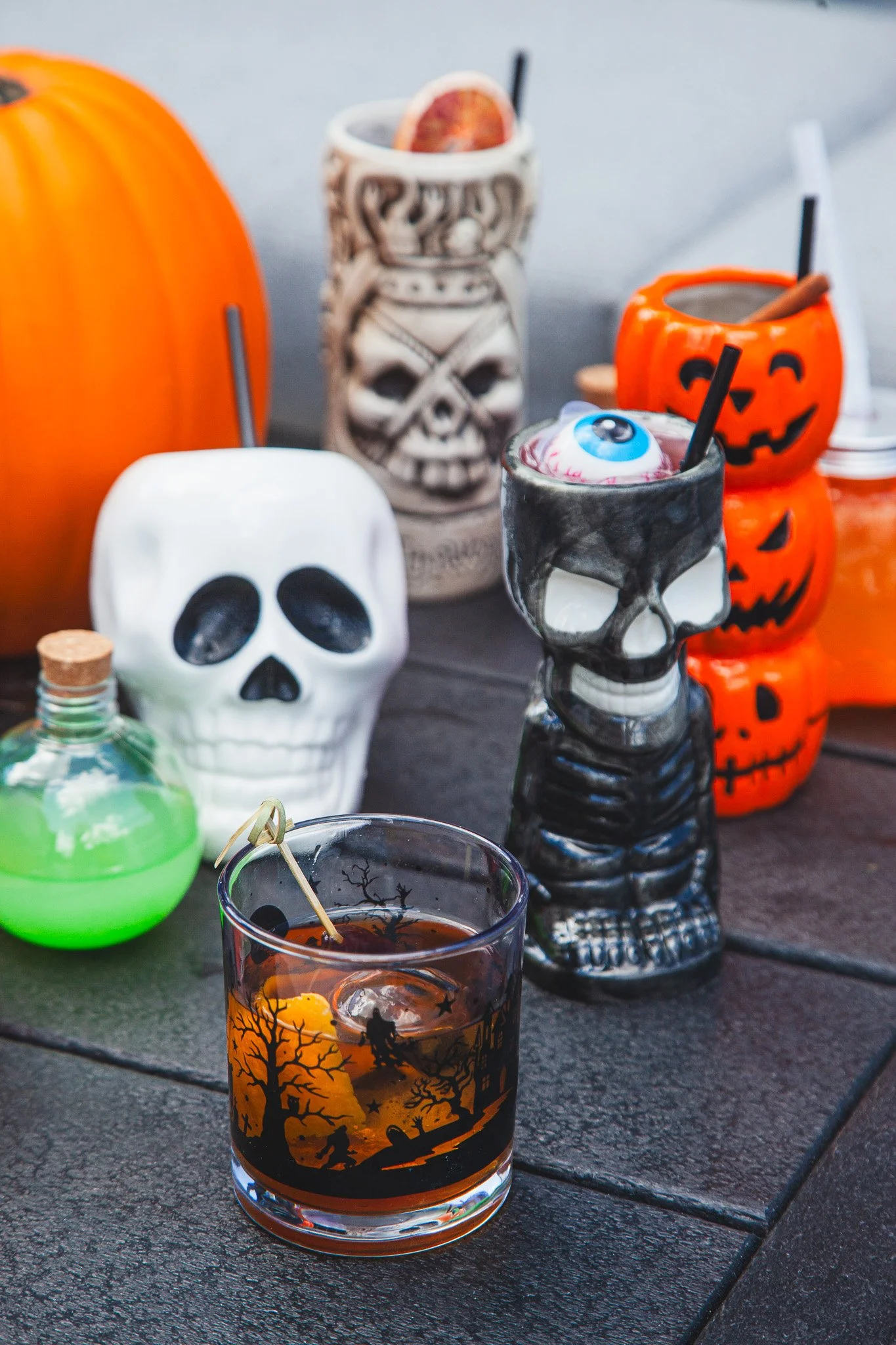 Our Halloween Pop-Up Bar is in full effect &mdash; fully decked out and pouring spooky, seasonal cocktails all month long! 🕸️

We&rsquo;ve got a ton of fun and frightfully good options to choose from, but here is a delicious cocktail made with Open 