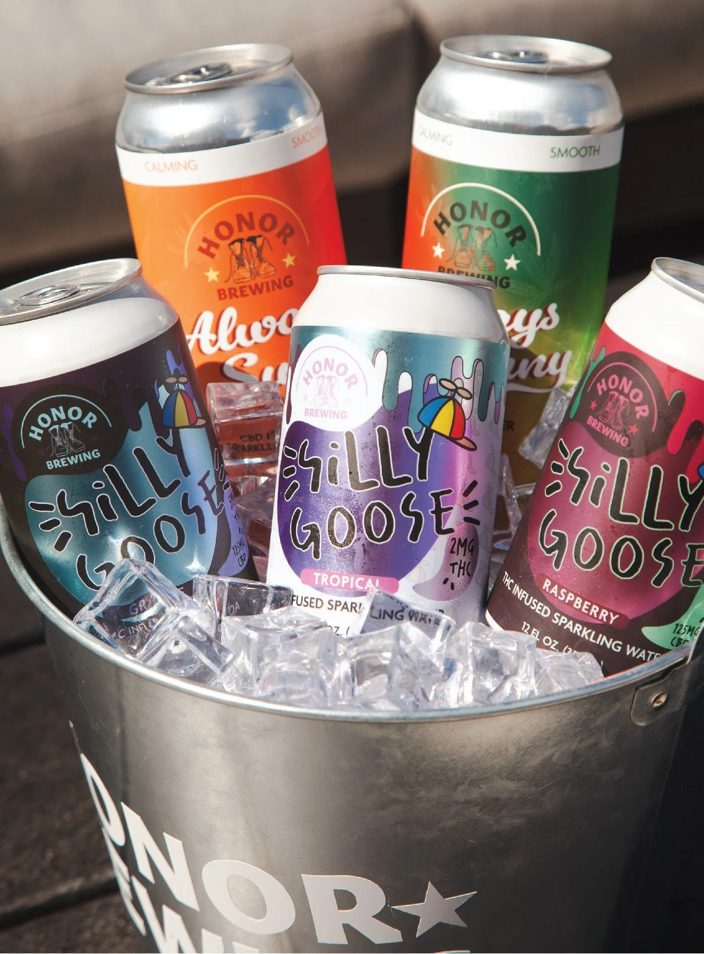 While we love beer, we believe social drinking is really about who you share it with&mdash;not just what&rsquo;s in your glass. Good company makes for a good time. 

Meet the lighter side of relaxation &mdash; Silly Goose THC.
Crafted for a smooth, s