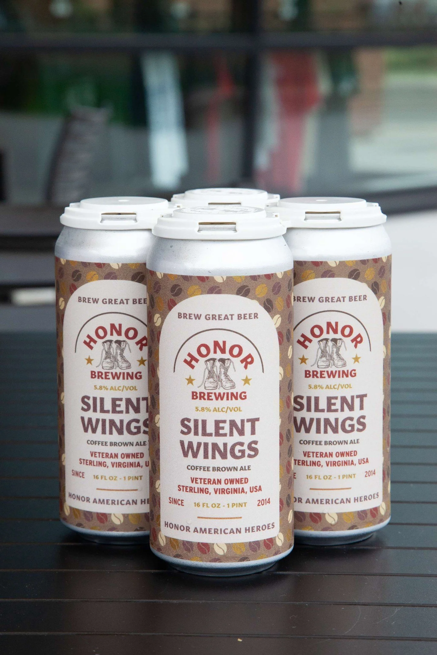 Smooth, rich, and perfectly balanced &mdash; Silent Wings is our coffee brown ale brewed in collaboration with Fortitude Coffee.
Roasted malt meets bold coffee flavor in every sip. The perfect pint for crisp mornings and quiet evenings alike.

Find S