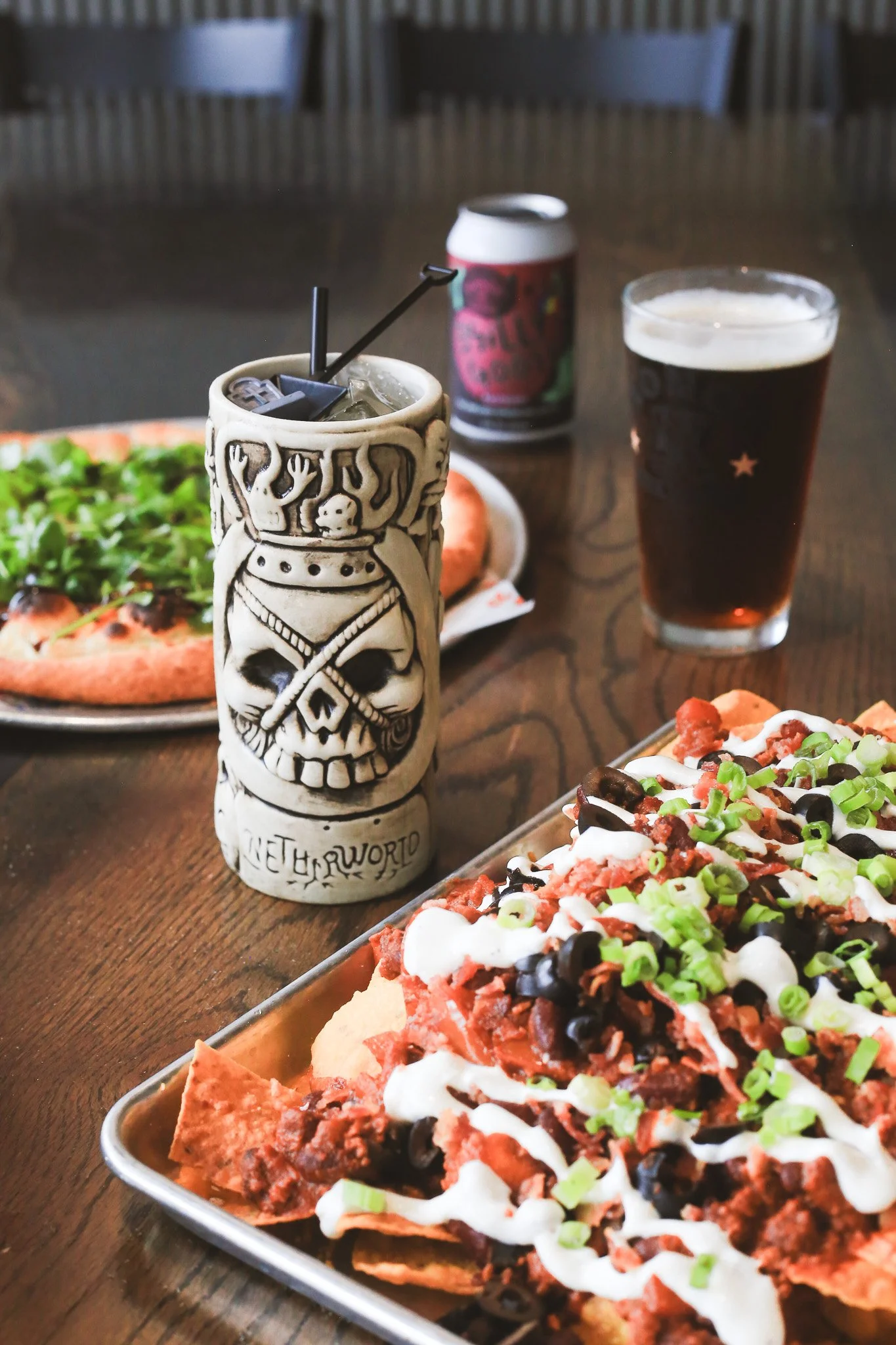 Our October specials at Honor Brewing - Loudoun will be gone before you know it! 
Don't let these frightfully delicious sips and bites pass you by! We've got specials like our Graveyard Stroll cocktail, made with Open Road bourbon, and our sheet pan