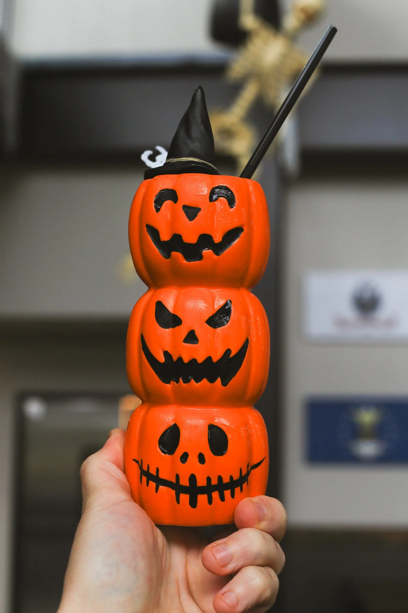 There's less than a week left to experience our Halloween Pop-Up Bar!! 🎃
Get your hands on exclusive spooky cocktails like our Falling for Pumpkin served in a jack-o-lantern tiki glass that you can take home.
PLUS, don't miss some of the additiona