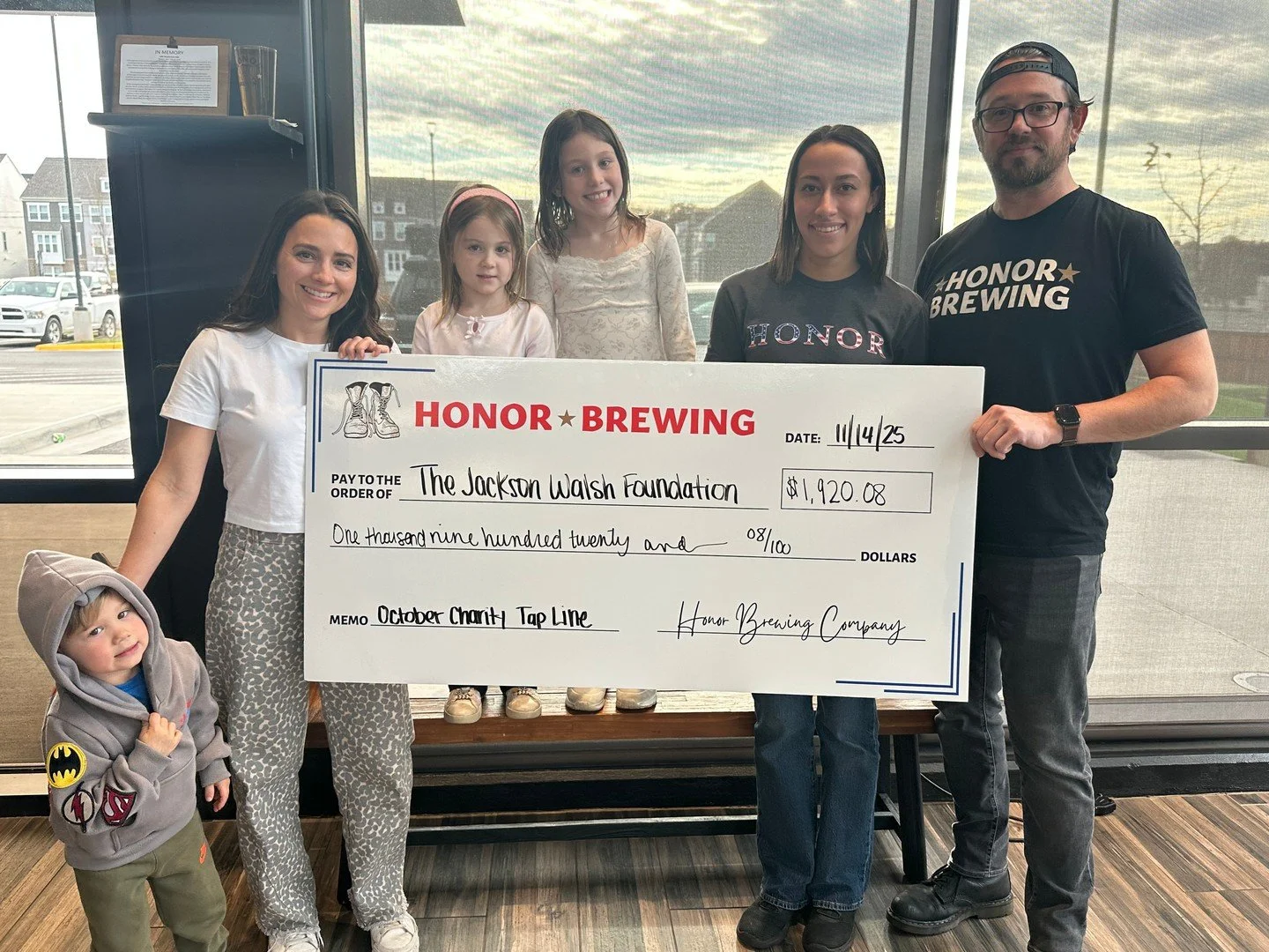 Last month, our Charity Tap-Line supported the Jackson Walsh Foundation, helping raise awareness and funds for Sudden Unexplained Death in Childhood (SUDC) &mdash; all in honor of Jackson.

Thank you to everyone who joined us for a pint with purpose.