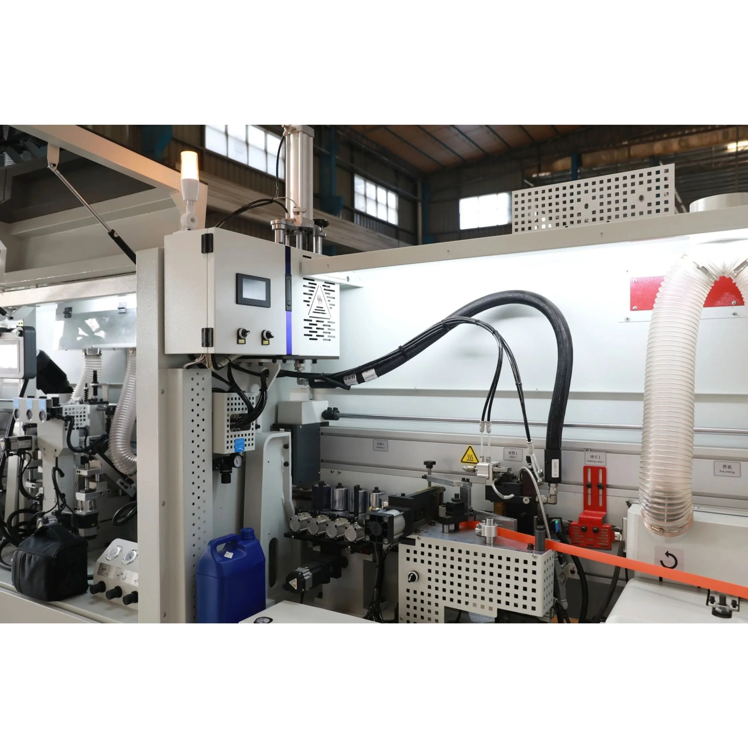 Closed PUR / EVA adhesive system