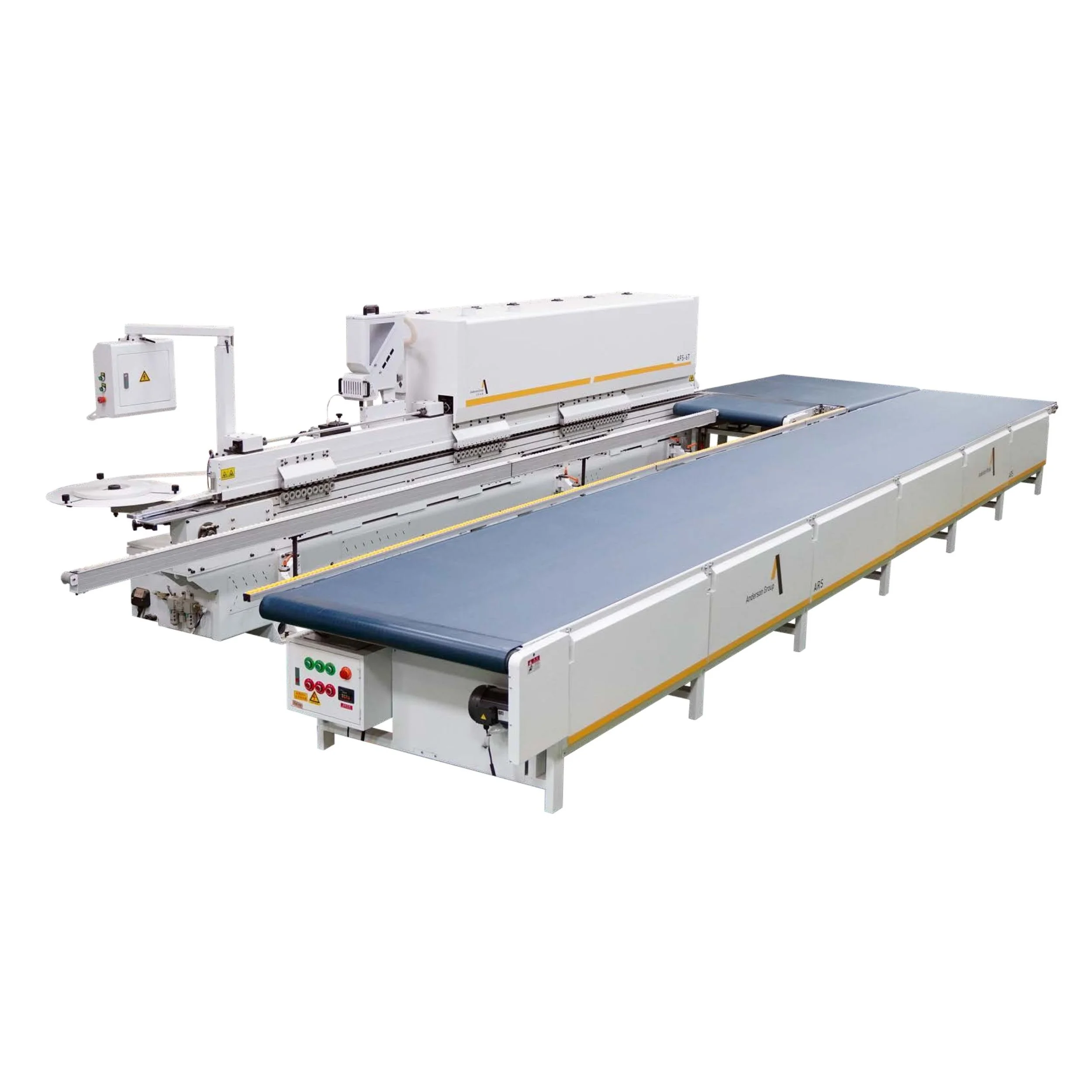 ARS panel return system shown alongside an edgebander
