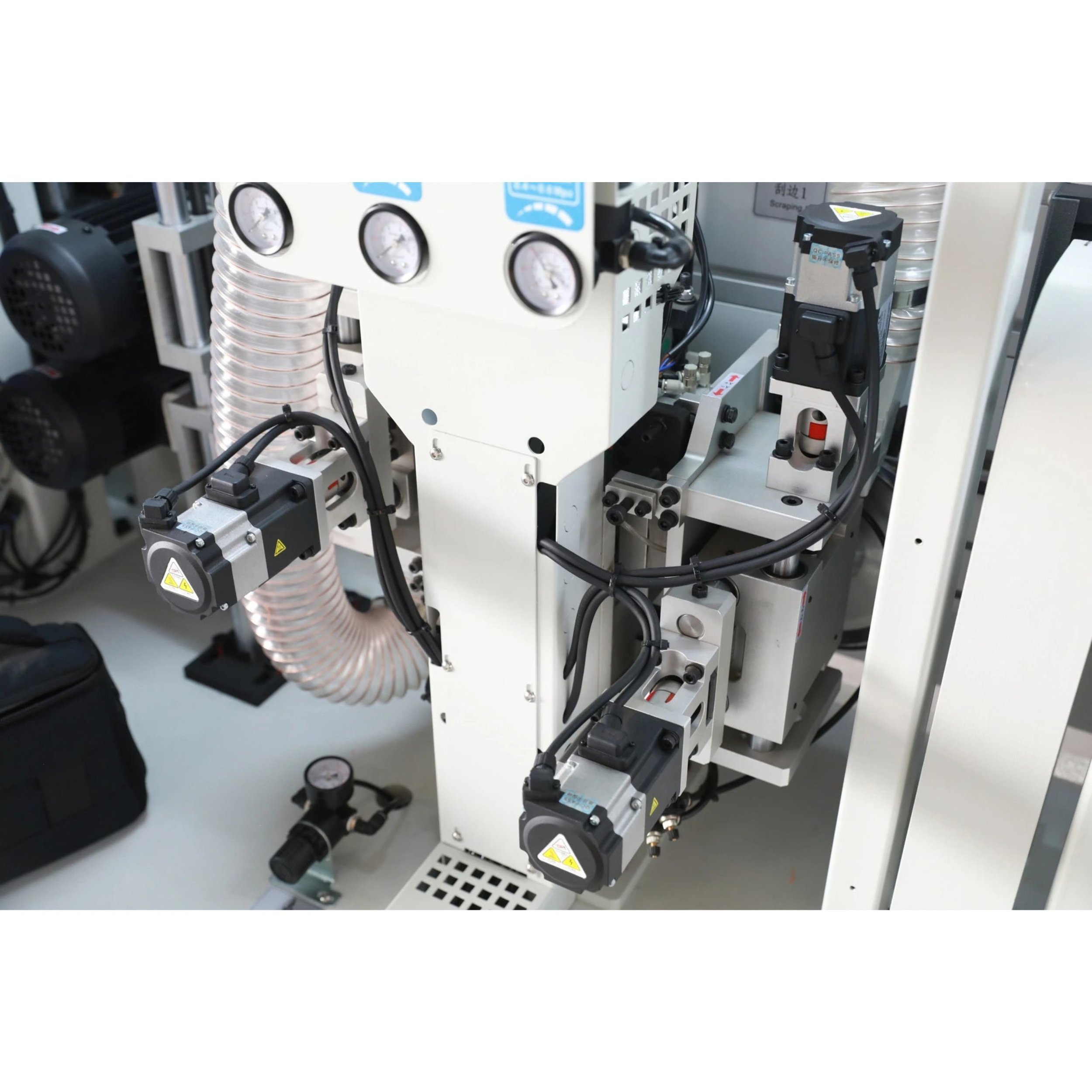 Servo multi-radius scraping