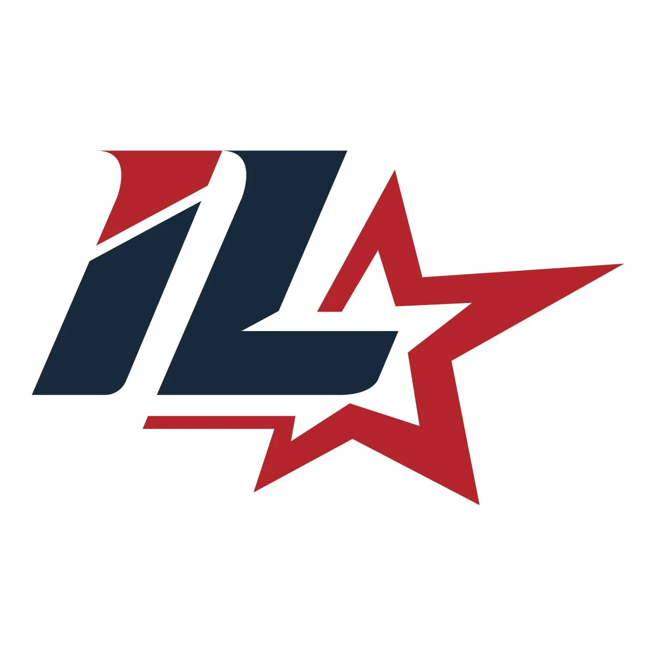 A stylized logo with the number '14' in dark blue and white, overlapping a red star outline.