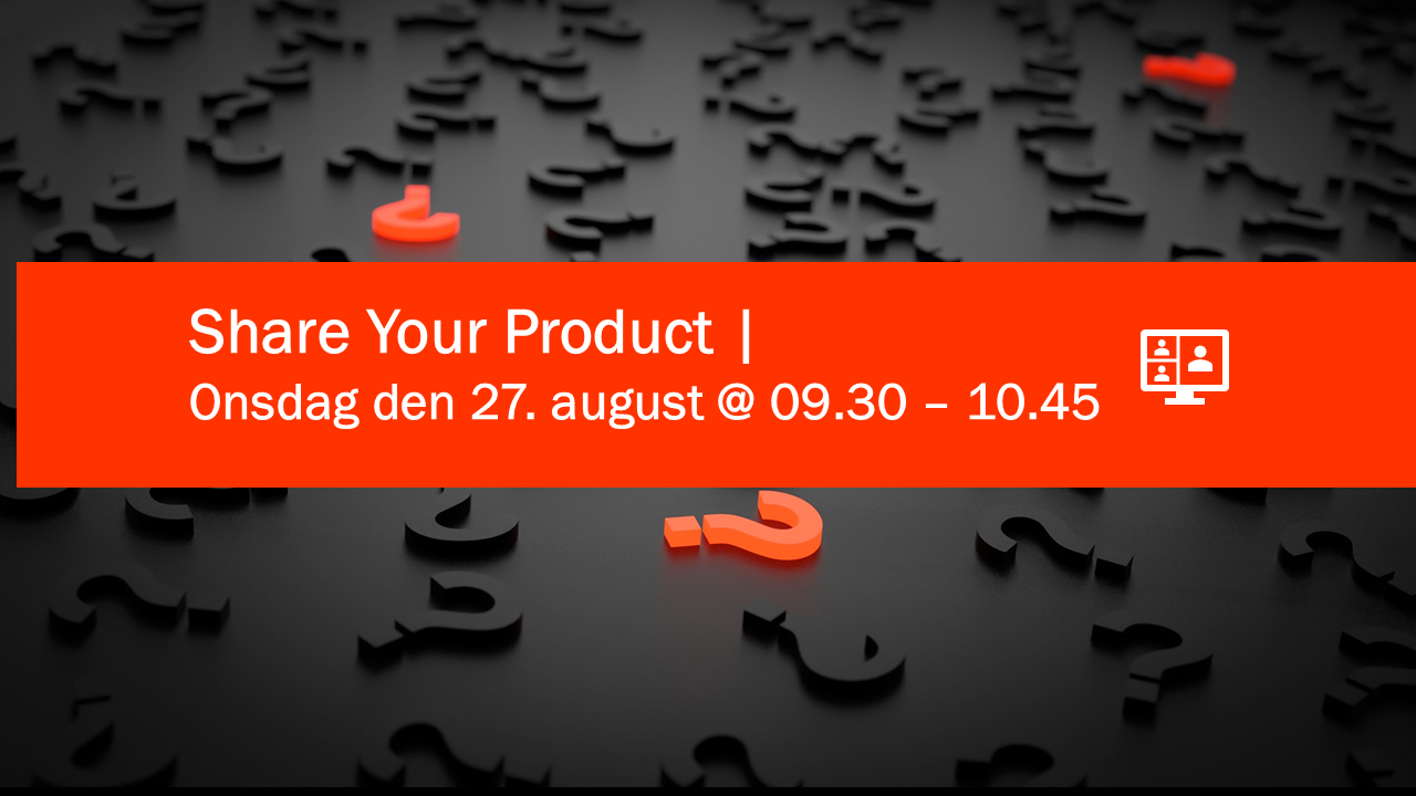 Share Your Product (webinar)