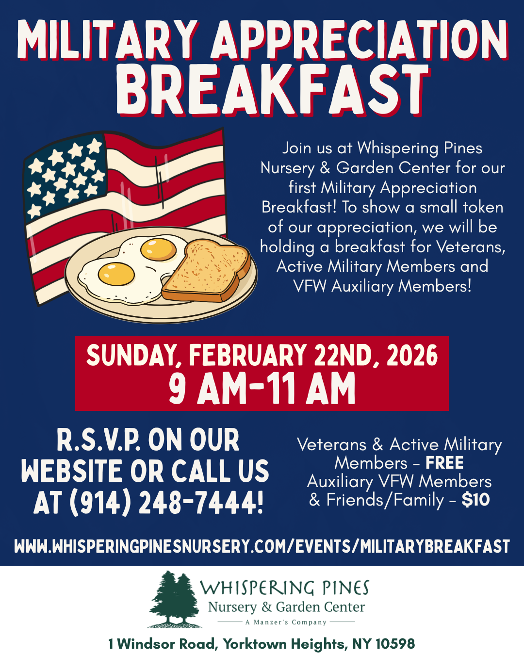 Military Appreciation Breakfast