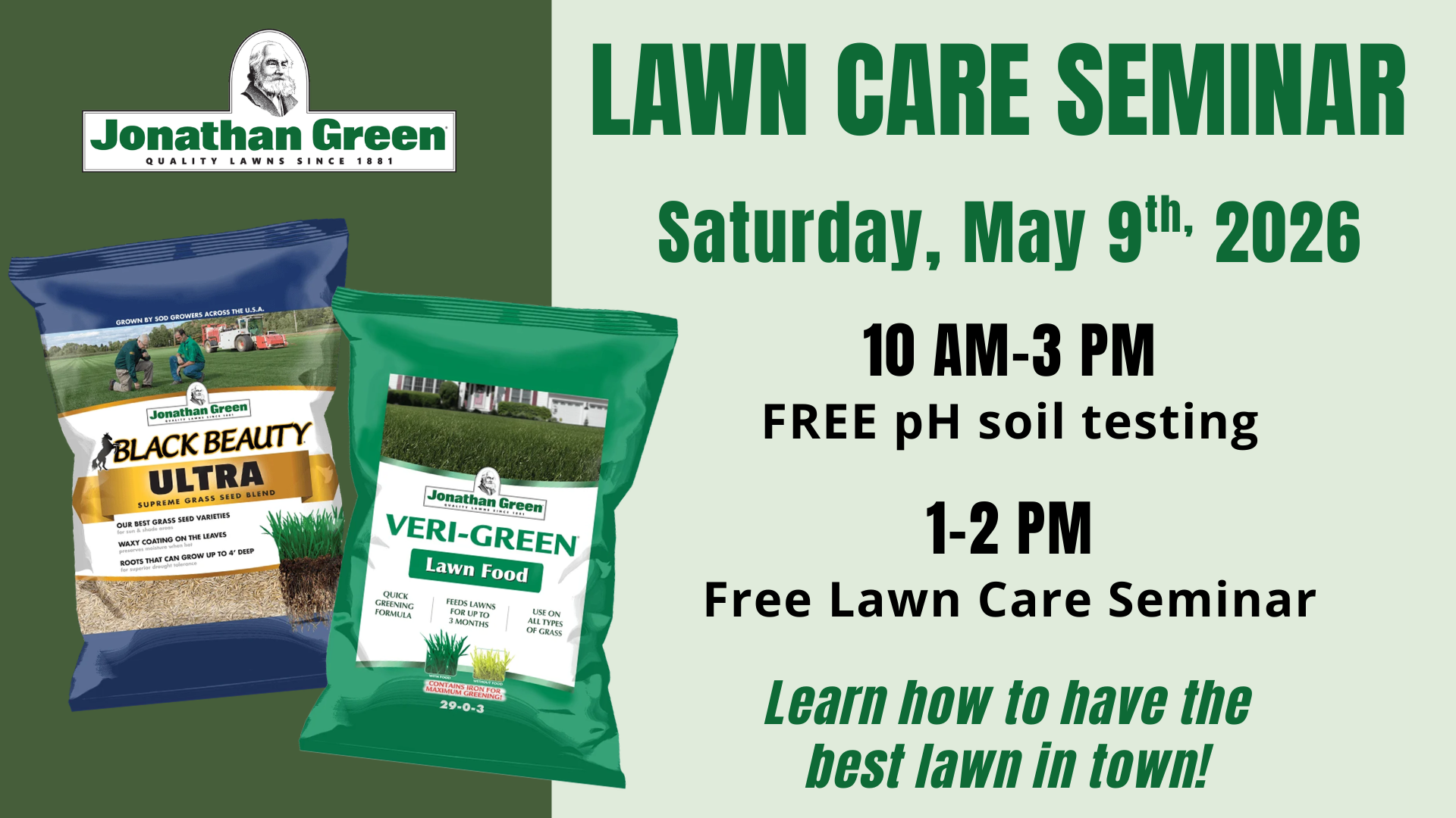 Lawn Care Seminar