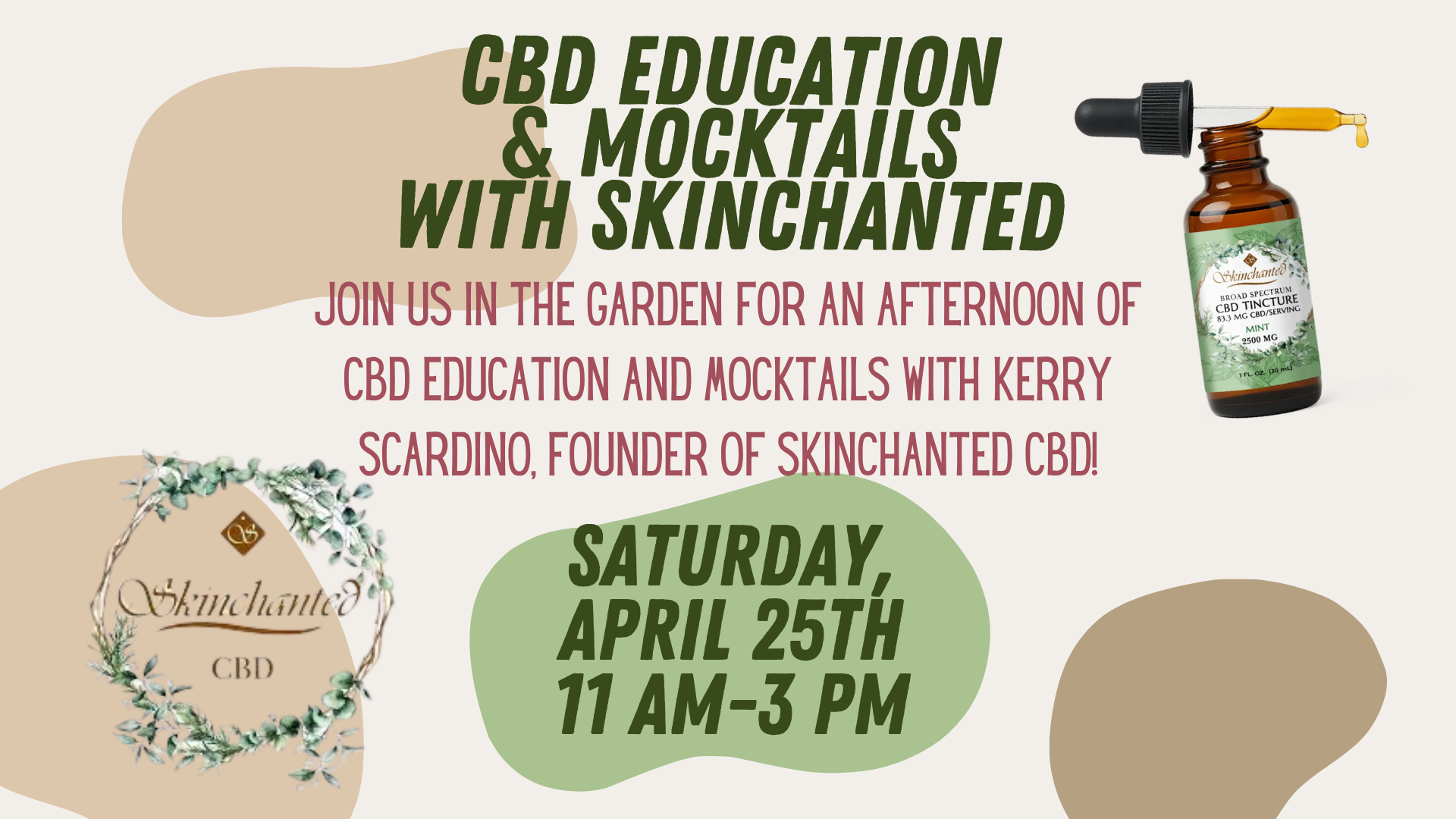 CBD Mocktails with Skinchanted