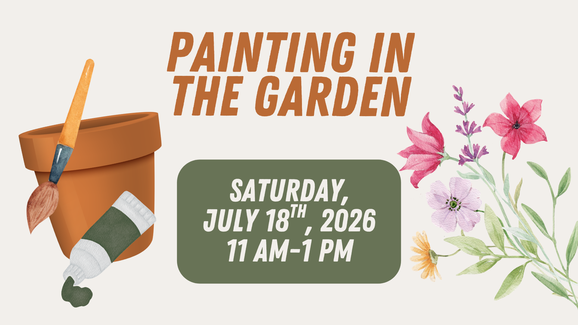 Painting in the Garden