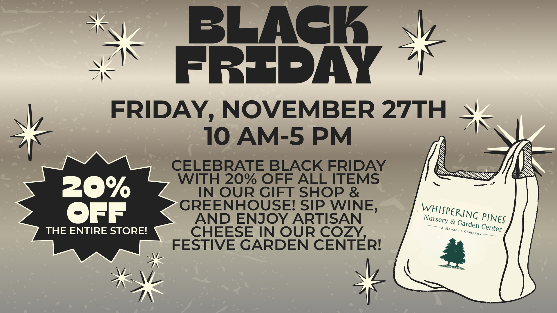 Black Friday Shopping Event!