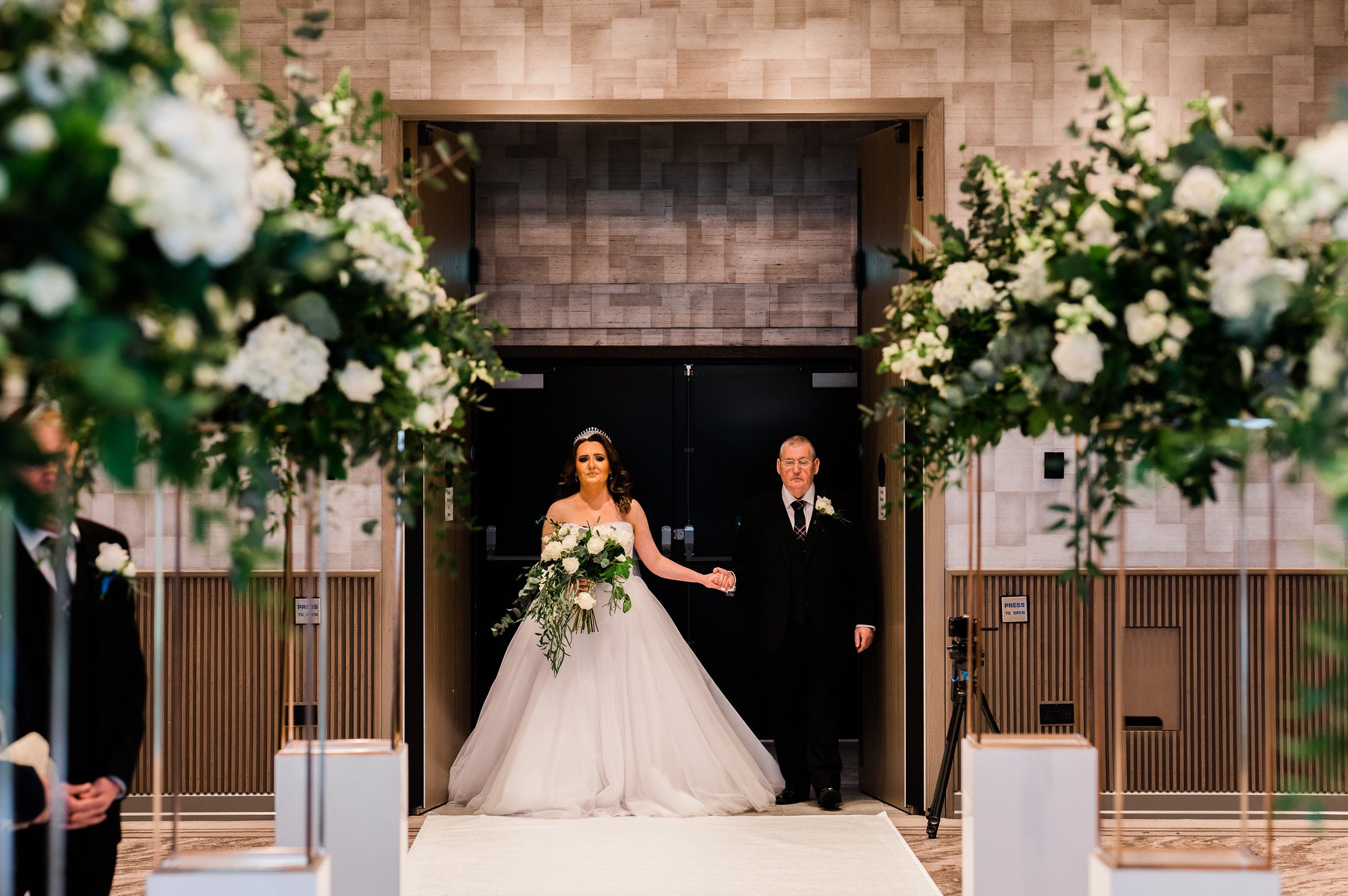 Wedding entrance Cameron House