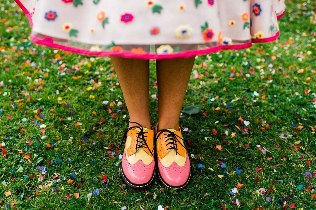 Colour Wedding Shoes