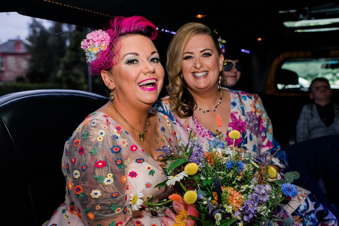 Colour full wedding at Pollokshields Burgh Hall