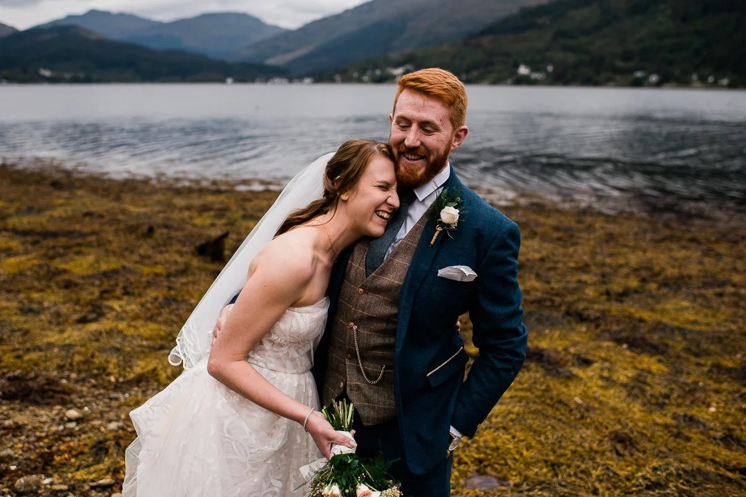 Lodge on Loch Goil Wedding