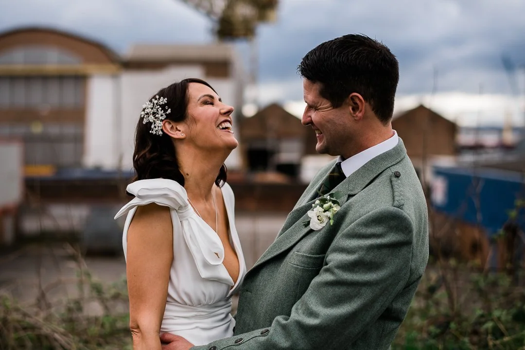 Urban wedding Glasgow