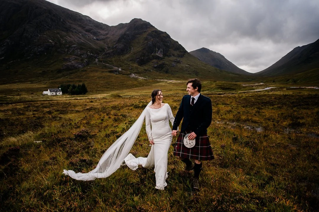 Glencoe wedding photography