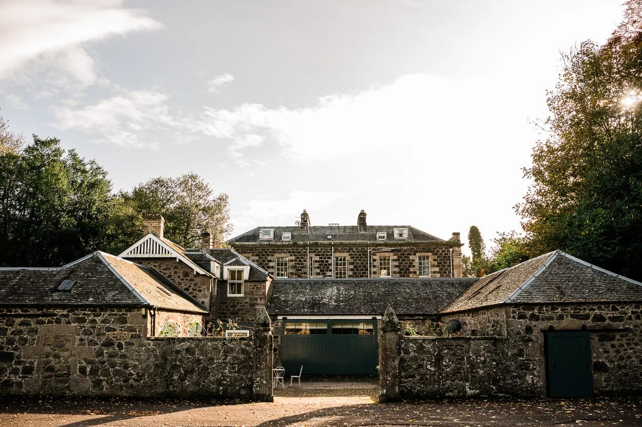 The Byre at Inchyra main house