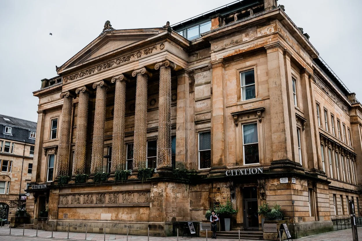 Full picture of citation merchant city Glasgow