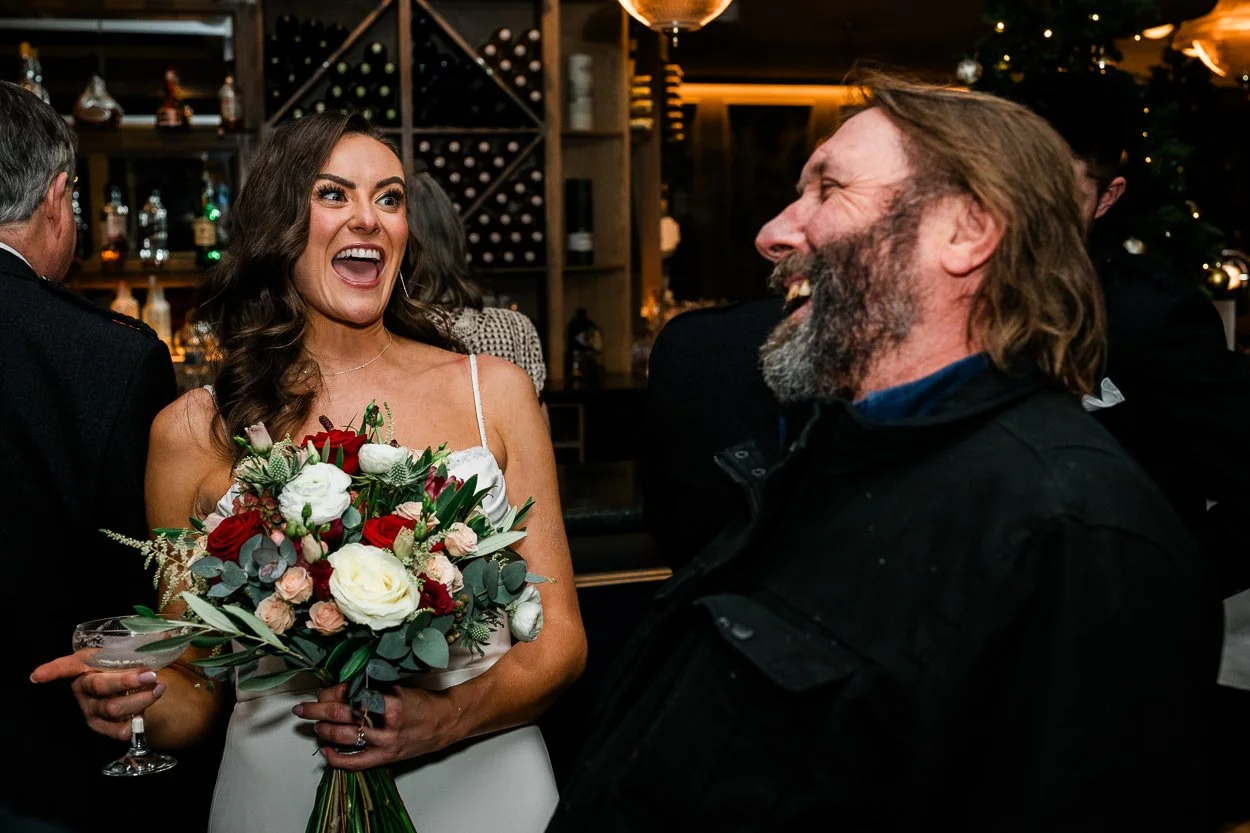 Candid natural photography at Citation wedding