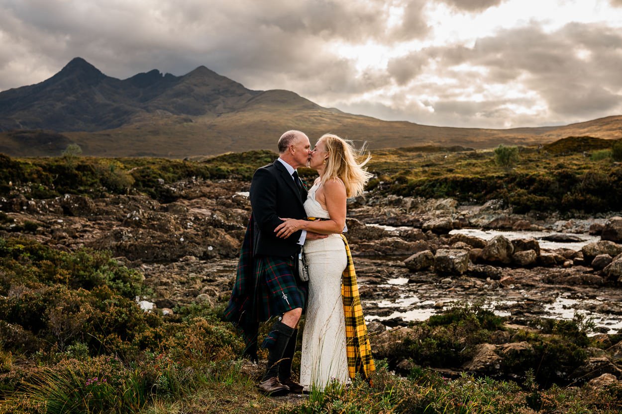 Grand Isle of Skye elopement portrait