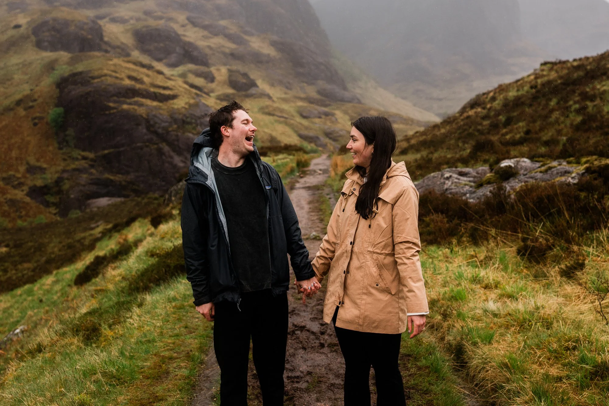 Glencoe Engagement Photographer
