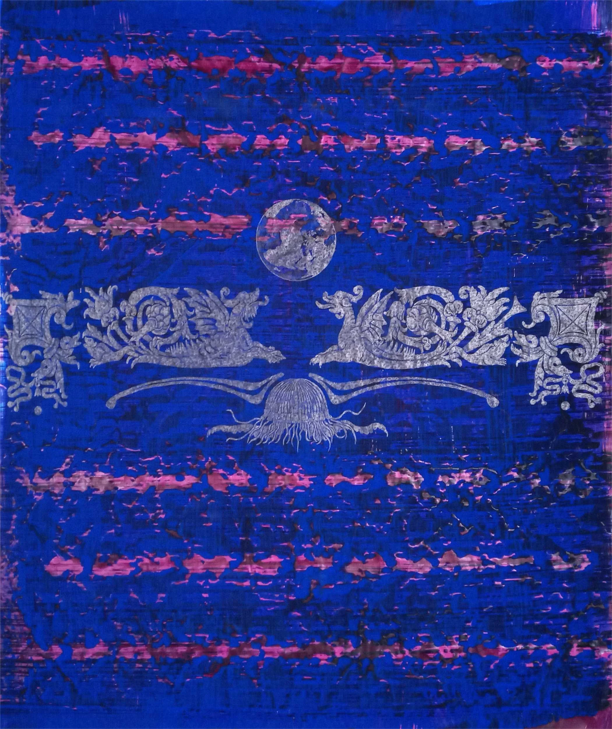 Mystik - 142 x 163,5cm Bleistift/Vinyl/Papier