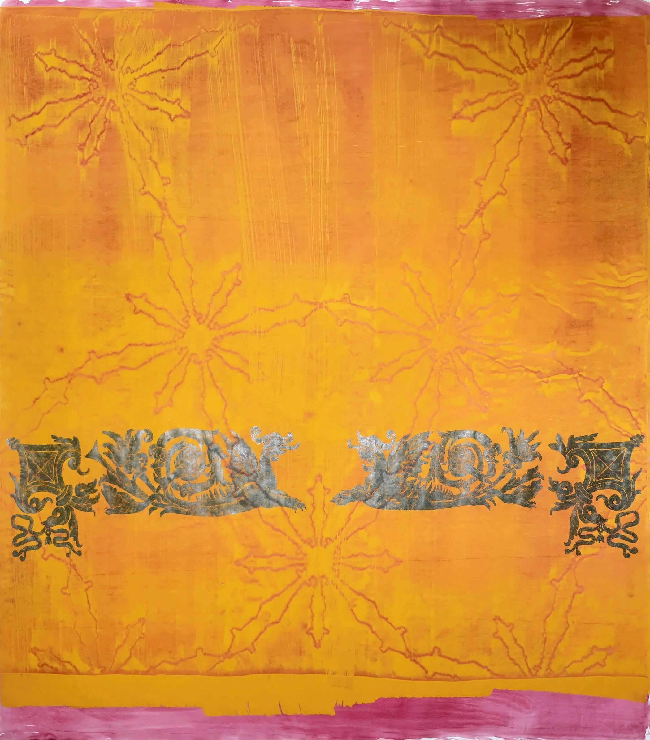 Licht - 149 x 179cm Bleistift/Vinyl/Papier