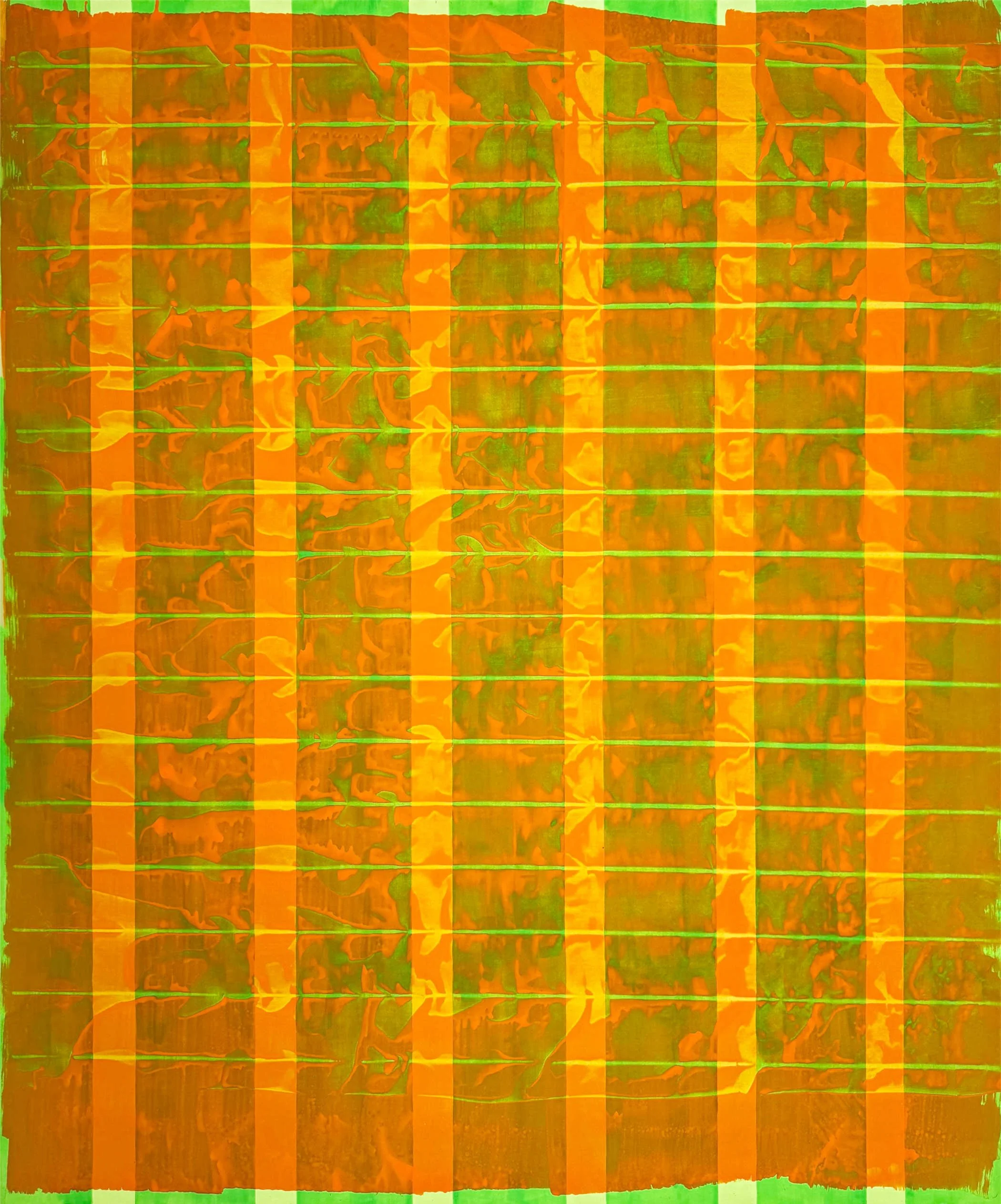 O.T. - 149,5 x 174cm, Vinyl/Papier