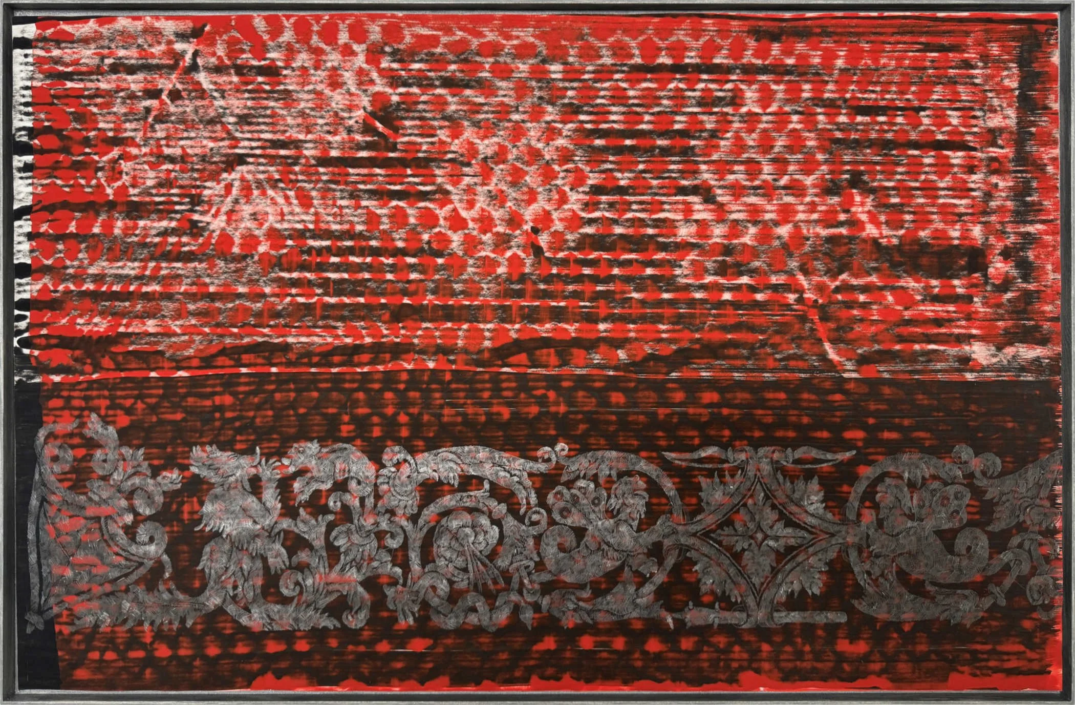 O.T. - 98,5 x 62cm Bleistift/Vinyl/
Papier