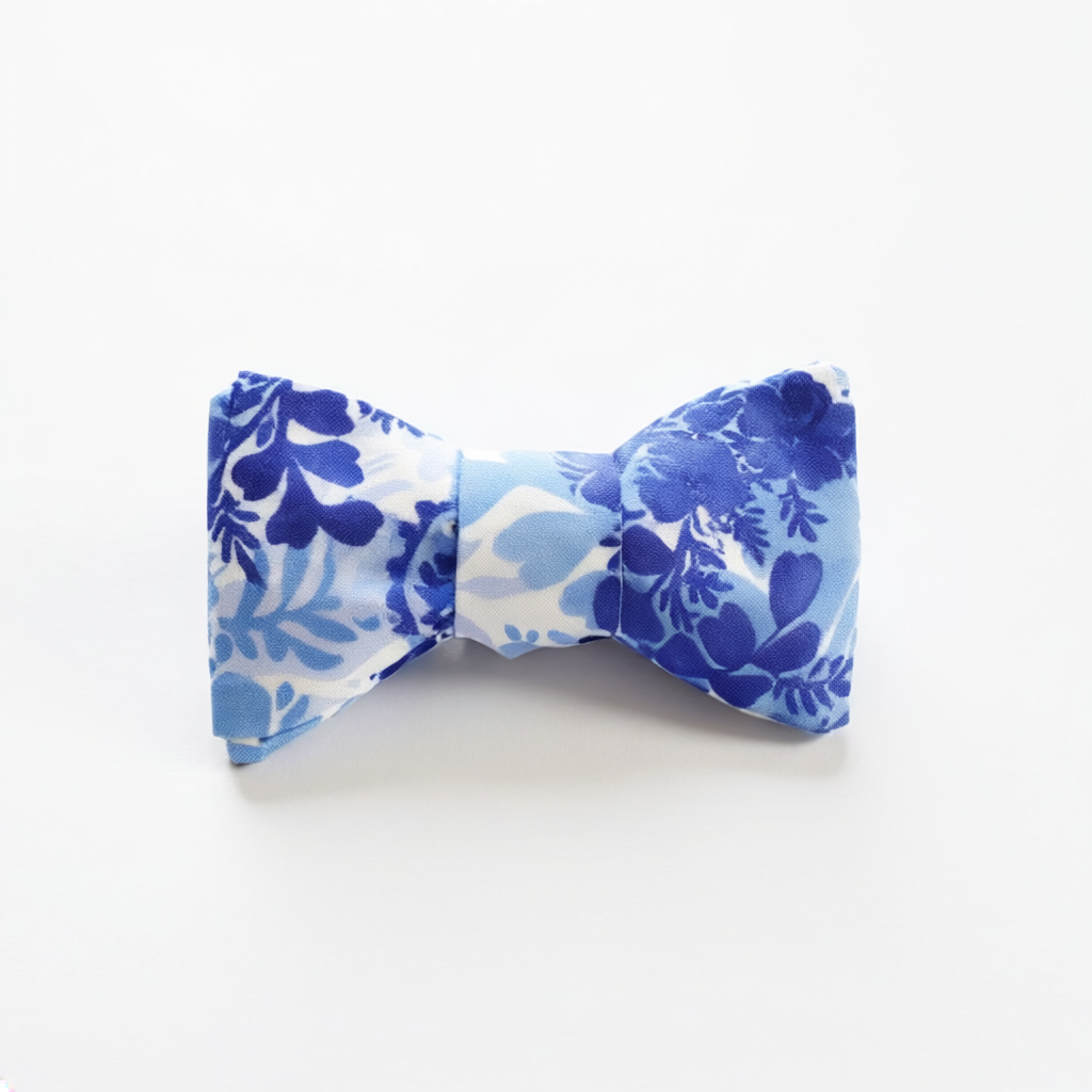 Blue Floral Ink