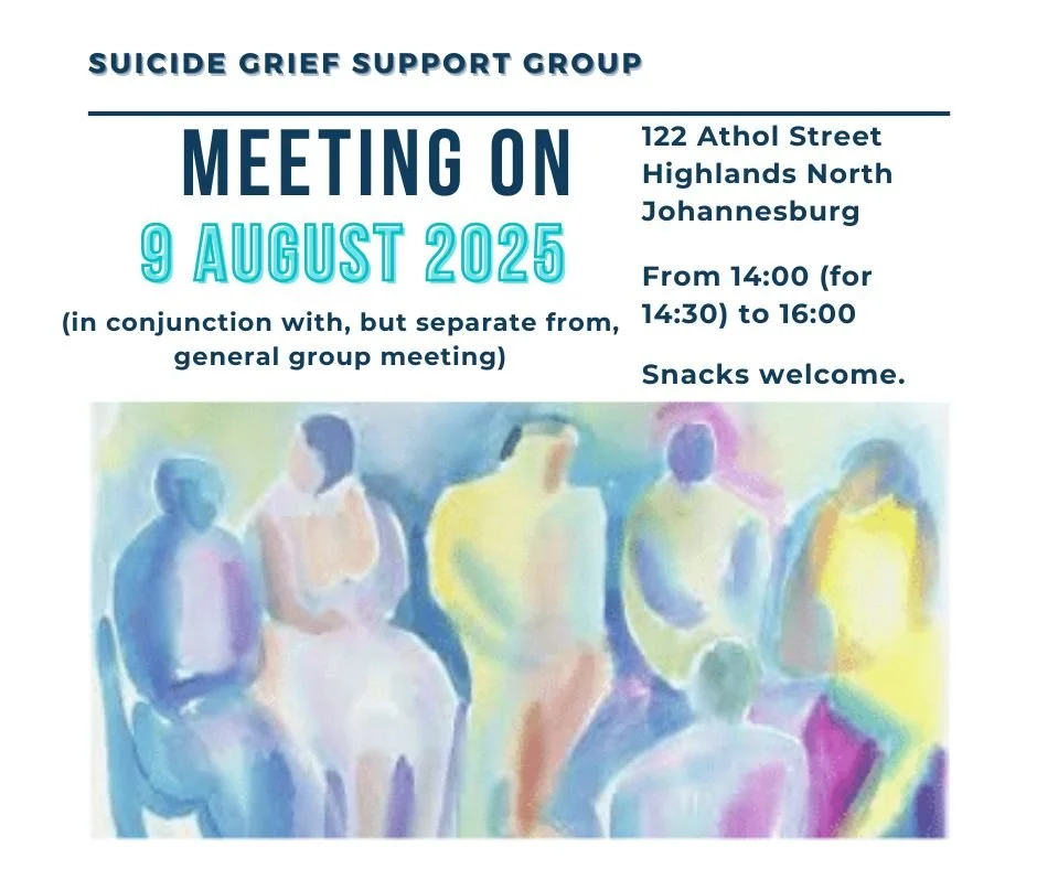 Suicide Grief Support Group 9 August