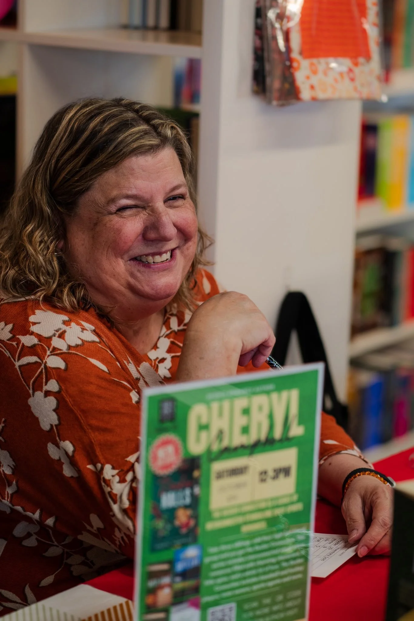 Thank you Fred &amp; June's Books for a fantastic day in Denver yesterday.  I had the best time!! The store is gorgeous, your vibrant readers kept me smiling, and your team kept me sane. I found my new weekend hang out!