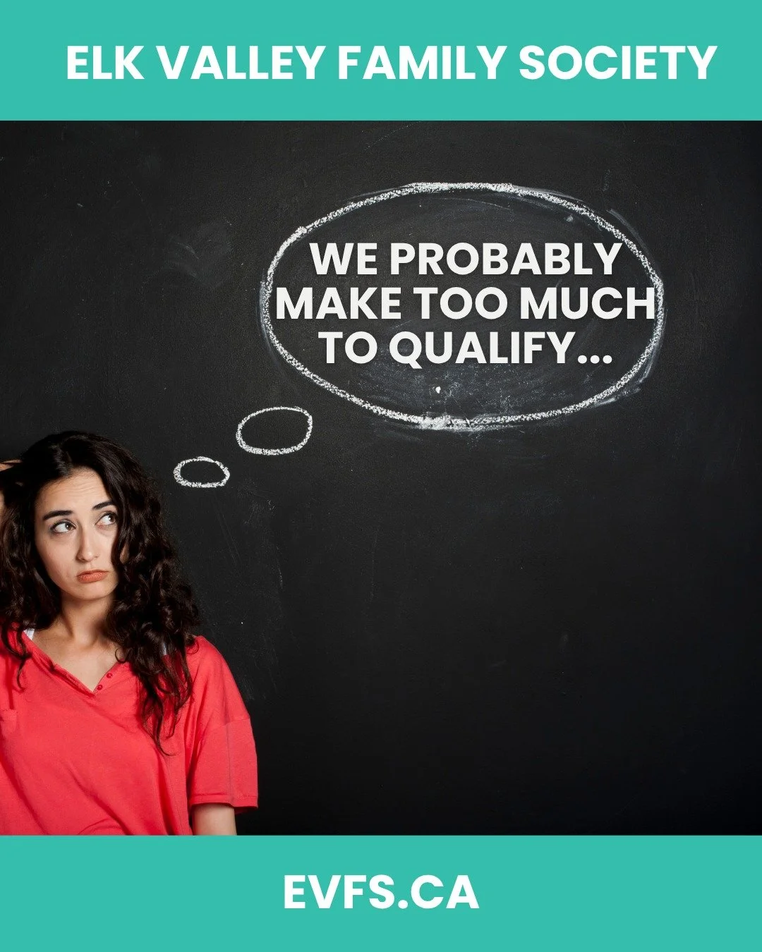 You might be more eligible than you think.

Elk Valley Family Society provides housing not only for low-income households, but also for working individuals and families with moderate incomes who are feeling the pressure of rising rents.

If you&rsquo