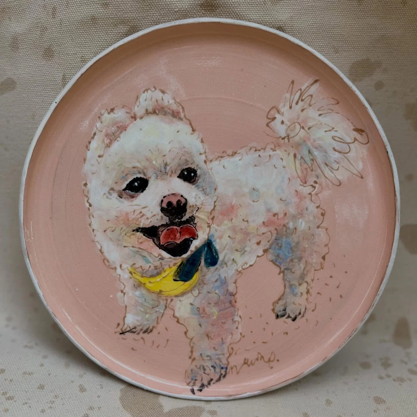 언니의 소중하고 그리운 마찌.🩵
 @cantdefine_j.sub 

#pottery
#drawing
#pet