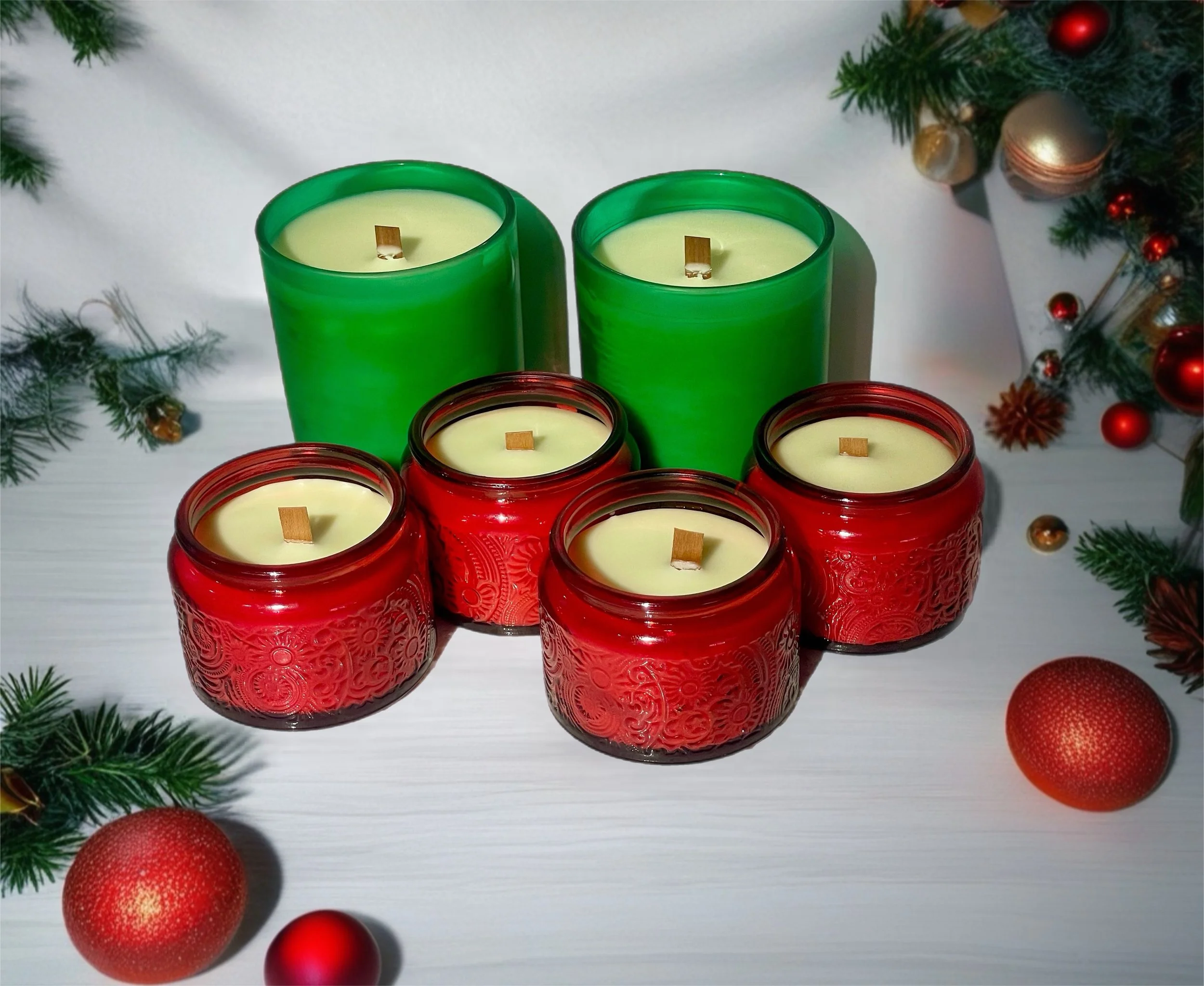 Frost & Spice – Organic, Non-Toxic, Essential Oil Candle