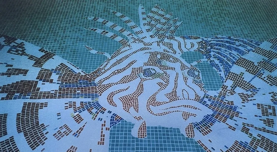 Swimming Pool Mosaic, Cambridge