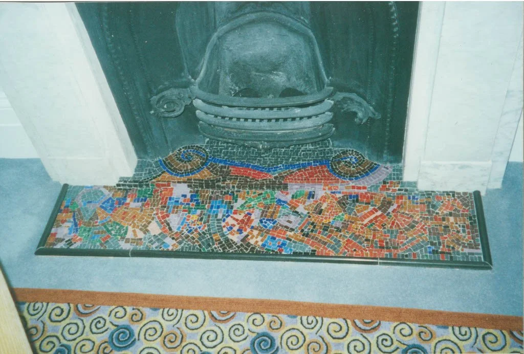 Close up of Beatles commission