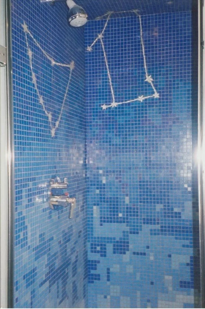 The Beatles Bathroom mosaic commission