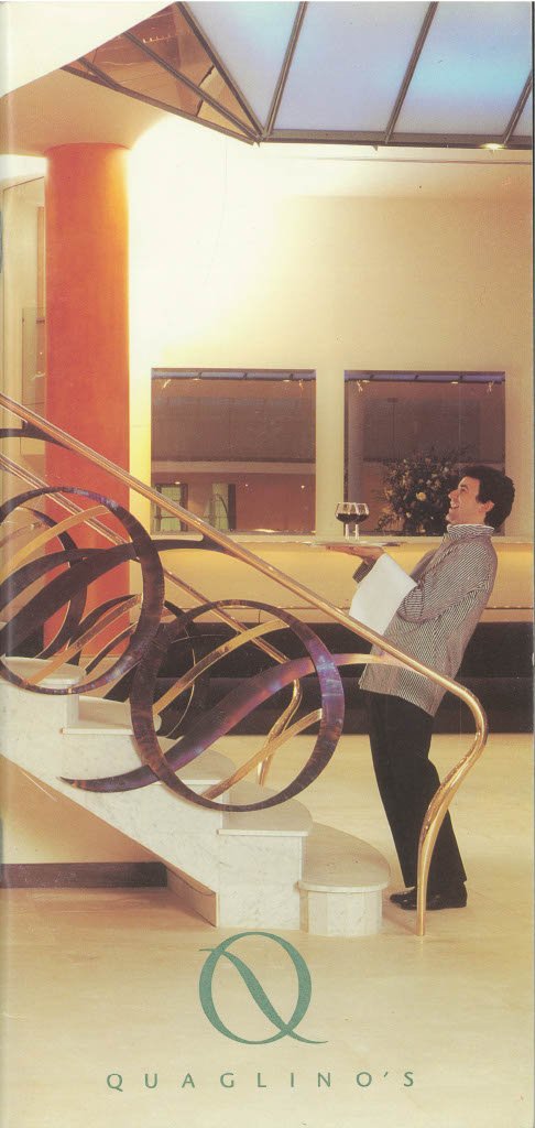 Sir Terence Conran, "Quaglino's" Restaurant, London