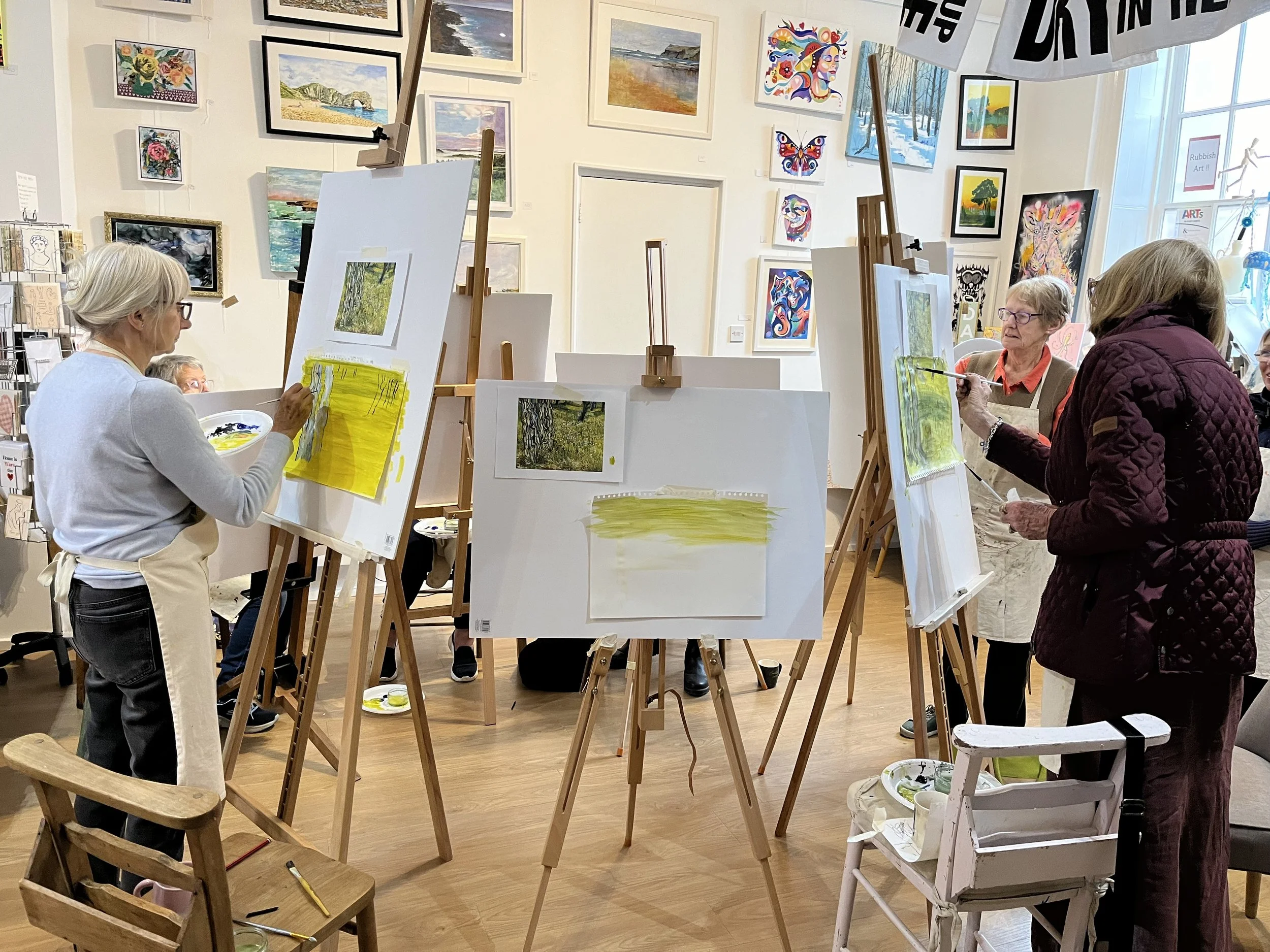 Social Painting Tuesday EVENINGS 7-8.30pm/Exception- Monday 9th Feb