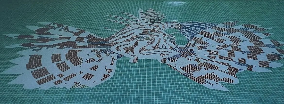 Swimming Pool Mosaic, Cambridge