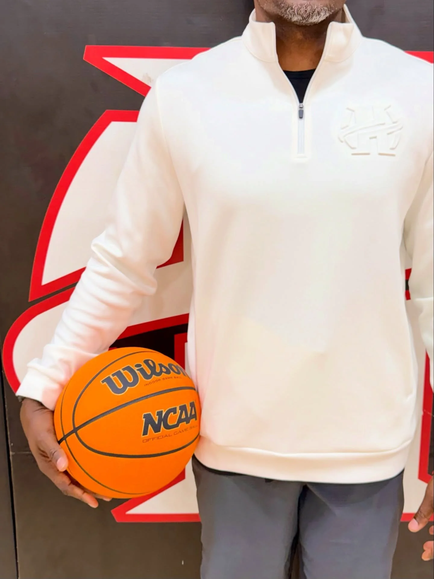 Sometimes we share with men&hellip; introducing our men&rsquo;s school spirit quarter zip 📣