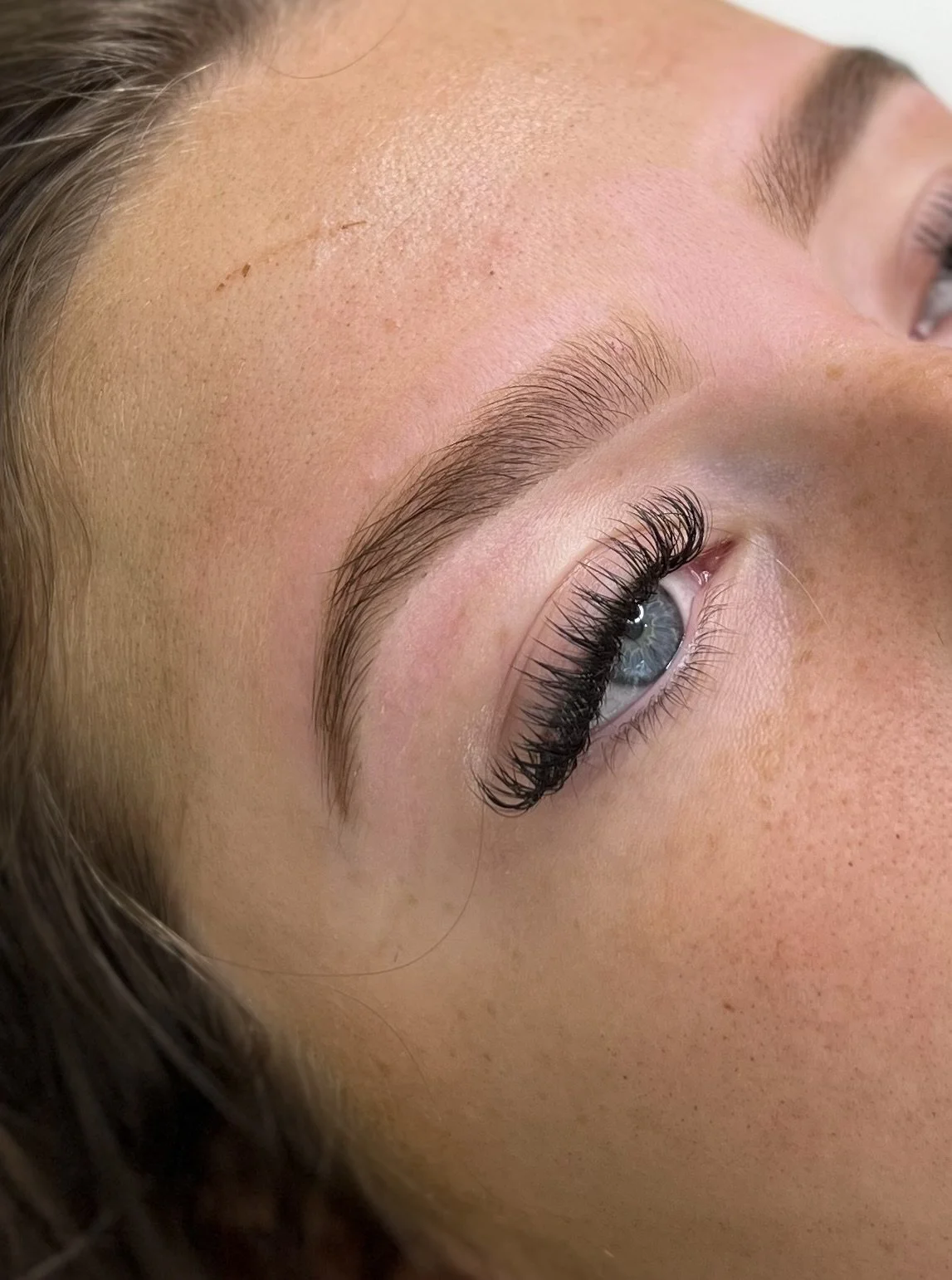 Natural looking HD Brows with precise shaping and tinting at Gemma Dawson Beauty in Woking